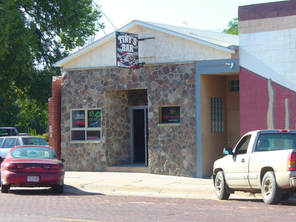 Tiny’s Bar in Schuyler, Nebraska